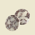 Calcutta Violet Marble Coaster (Set of 4)