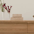 Strata Travertine Storage Box