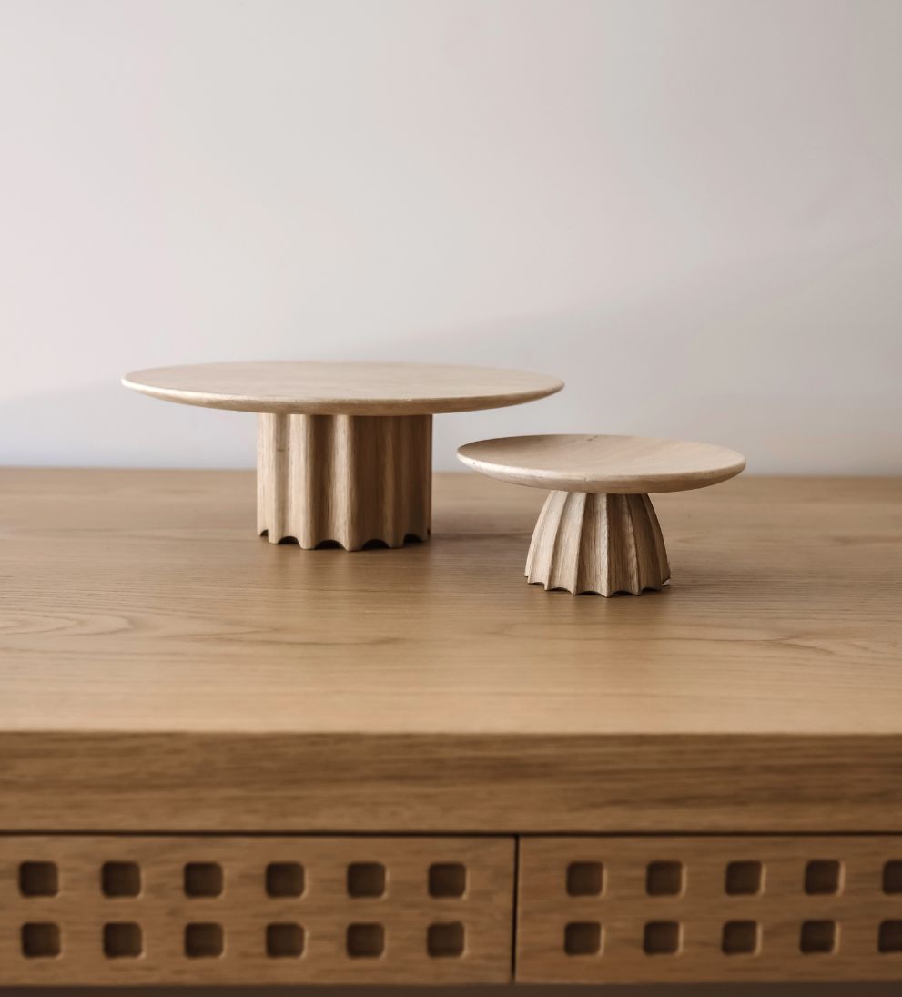Knox Travertine Pedestal