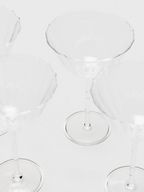 Cosmo Coupe Clear Set of 4