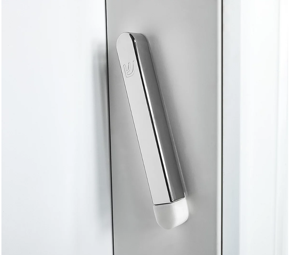 Coluna Mezuzah Marble & Silver