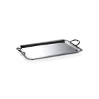 Manetta Steel and Brass Tray